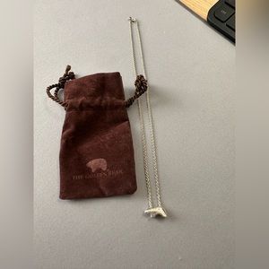 Golden Bear Sterling Silver Bear